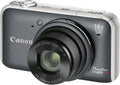 Canon Kamera, 3 Zoll, 7,6 cm, grau, PowerShot SX220 HS Digital (12 MP, 14-fach opt. Zoom, Display, Full HD, bildstabilisiert)