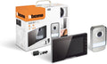 Bticino Monitor, 7 Zoll, Orange/Silber/Schwarz, 318913 Easykit Plus Video-Türsprechanlage für 1-Familienhaus, Plug-In mit 2 Drähten