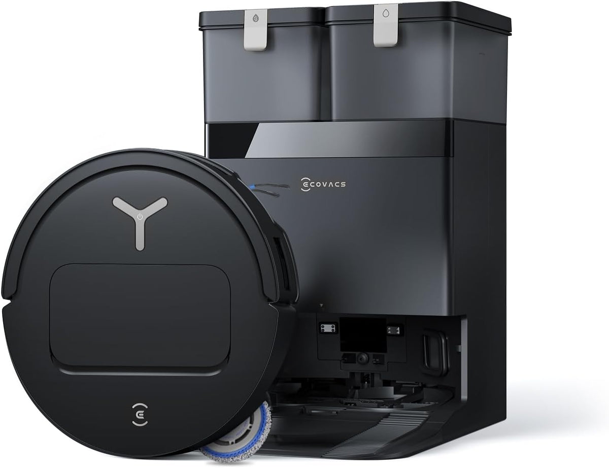ECOVACS Saugroboter, Grau, DEEBOT T50 Omni Gen3, 25.000 Pa