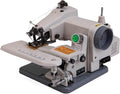 Näh Blindstichmaschine, Grau, und Stickmaschine, tragbar mit 10 Nadeln, breiter Tisch, nahtloses en, Blindstichsäumer