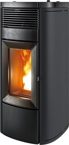 MCZ Kaminofen, 10 kW, Silber, Musa Air M3 Pelletofen Pellet Ofen Pellets Holzpellets