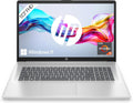 HP Laptop, Silber, mit 17, 3' FHD Display, AMD Ryzen 5 7520U, 16GB DDR5 RAM, 512 GB SSD, AMD Radeon-Grafik, Windows 11
