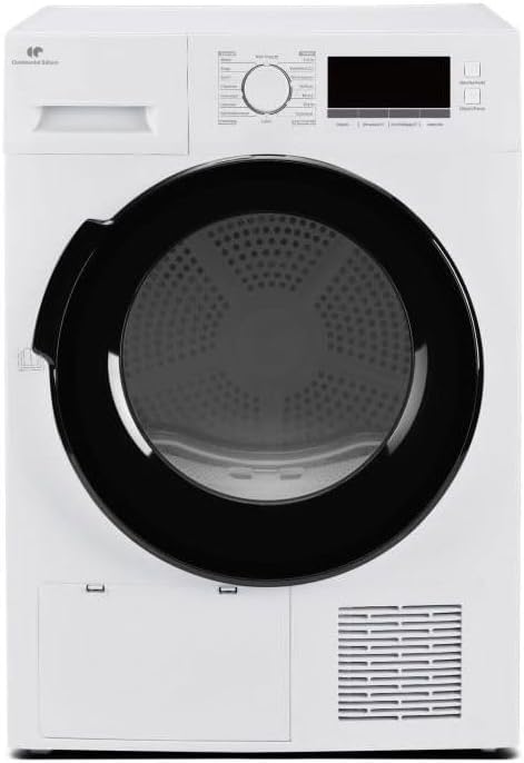 Continental Wärmepumpentrockner, 60 cm, 8 kg, Weiß, Edison CESL8PCWD, Klasse D