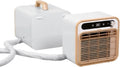 Mobiles Klimagerät, Grau, 5000 BTU Split Portable AC, leiser Campingkühler mit WiFi-App-Steuerung, 130m3/h Luftstrom