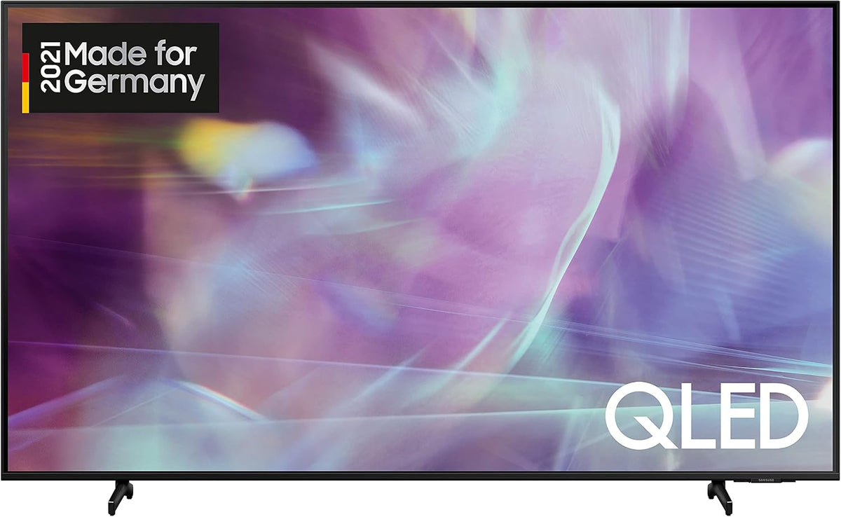 Samsung Fernseher, 43 Zoll, Schwarz, QLED 4K Q60A TV (GQ43Q60AAUXZG), Quantum HDR, Quantum Prozessor Lite 4K, 100% Farbvolumen [2021]