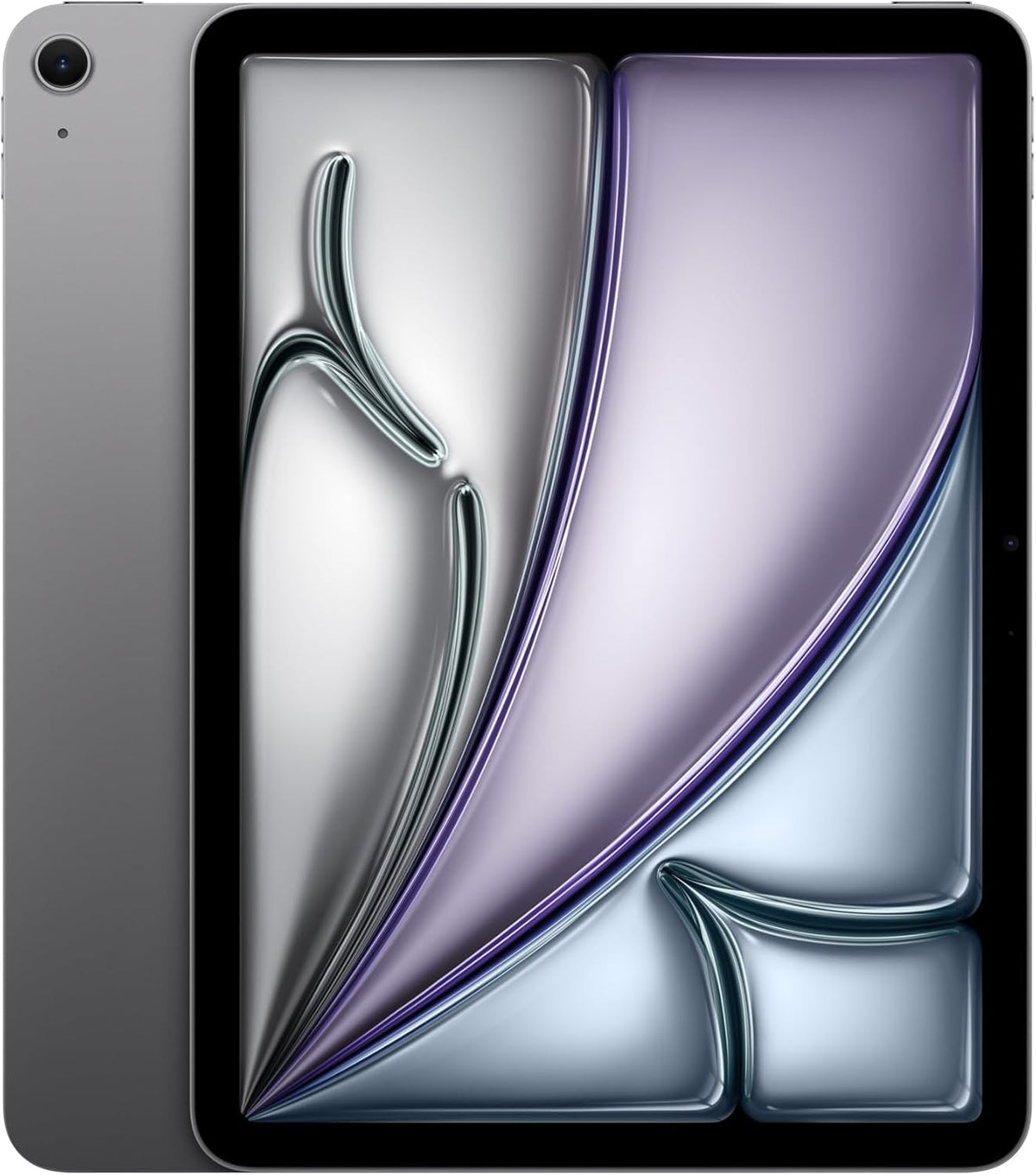 Apple Kamera, Grau, 11' iPad Air (M4): Liquid Retina Display, 128 GB, 12 MP Front‑/Rück, WLAN 7 mit N1, Touch ID