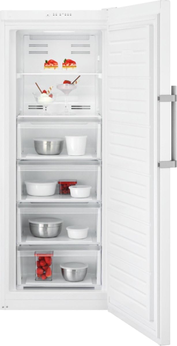 AEG Gefrierschrank, 1550 mm, 226 L, Weiß, AGB332E2NW freistehend- / / / NoFrost / Temperaturalarm /