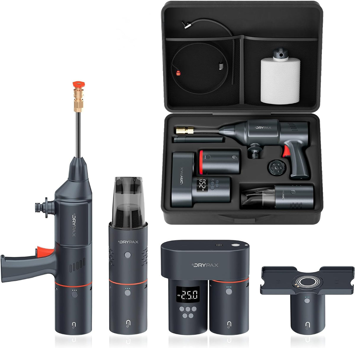 Drypax Staubsauger, Schwarz, Smart-Fahrzeug KIT E-Pro