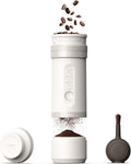 OutIn Elektrische Kegelmühlen, Weiß, Fino Elektrische Kaffeemühle mit Kegelmahlwerk
