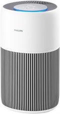 Philips Dunstabzugshaube, 400m, 109m, Weiß/Schwarz, Luftreiniger 2200 Series, HEPA NanoProtect + Aktivkohlefilter