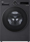 LG Waschtrockner, 11 kg, 6 kg, Schwarz, HPWD116BA Wärmepumpen- ( Waschen/ Trocknen, Energieklasse A-30%/A-10%, 1.350 U/Min.) mit Easy-Touch Drehregler