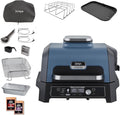 Ninja Outdoor-Grill, Schwarz, Woodfire Pro Connect XL Elektrischer BBQ Smoker Grill, App-Steuerung