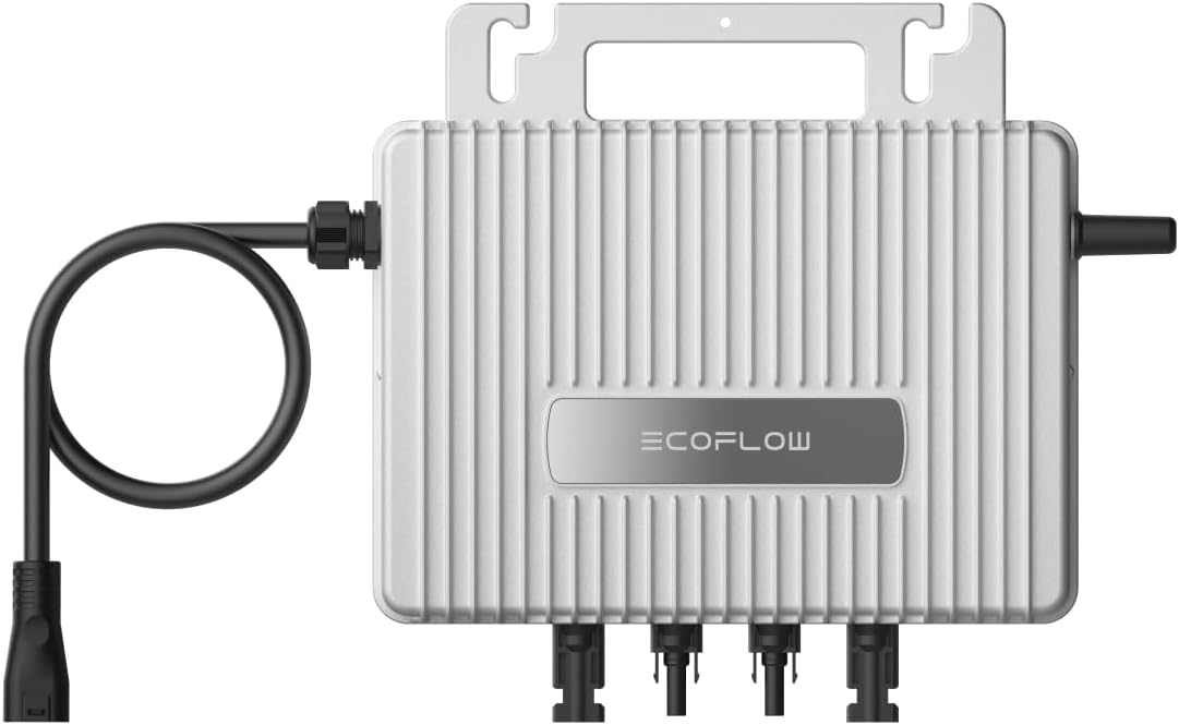 EF ECOFLOW Powerstation, 800 W, Mehrfarbig, Stream Mikro-Wechselrichter 0% VAT, Intelligenter Solarwechselrichter WLAN für Balkonkraftwerk