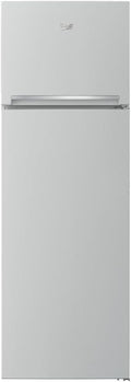 Beko Kühlschrank, 306 l, Silber, RDSA310M40SN - mit zwei Türen, ClasseE, Kompressor ProSmartInverter, statisch