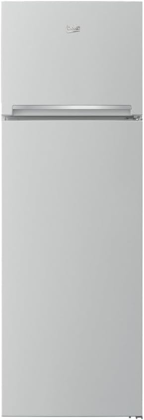 Beko Kühlschrank, 306 l, Silber, RDSA310M40SN - mit zwei Türen, ClasseE, Kompressor ProSmartInverter, statisch