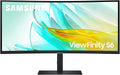 Samsung Monitor, 34 Zoll, 90 W, Schwarz, ViewFinity S65UC Curved, Mit Lautsprechern, Bildschirm mit VA-Panel, 3.440 x 1.440 Pixel